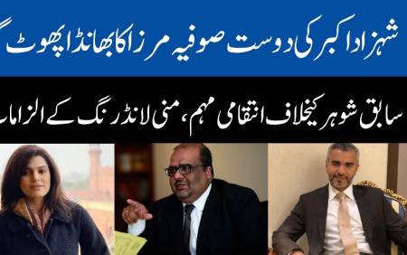 Shahzad Akbar used FIA against Sofia Mirza Husband Umar
            Farooq Zahoor Case